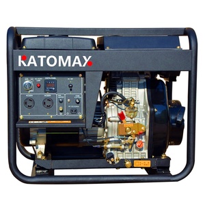 Générateur diesel portable Katomax Power Factory Price 2kva/<span class=keywords><strong>3kva</strong></span>/5kva/<span class=keywords><strong>6kva</strong></span>/7kva/8kva avec roues directionnelles - Product Image 1
