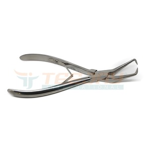 Removedor de microcuentas de acero inoxidable y plata, herramienta de extensión de cabello, mango largo, agarre firme, tamaño grande, 7 pulgadas, novedad - Product Image 1
