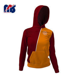 Sweat à capuche personnalisé manches longues personnalisé femme Design graphique Sublimation sweat à capuche coton jogging à capuche - Product Image 5