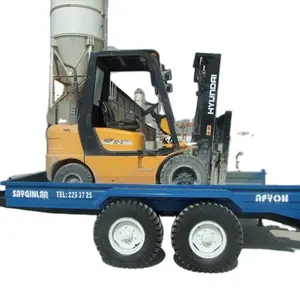 Trailer untuk Membawa Forklift dan Trailer Mobil, Trailer 4 Ton Poros Ganda dan Tunggal