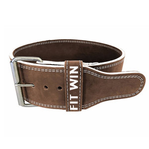 เข็มขัดคาดเอวหนังวัวสำหรับผู้ชายผู้หญิง,เข็มขัดยกน้ำหนักปรับได้ตามต้องการ - Product Image 6