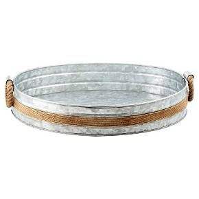 Bandeja de desayuno Extra grande con mango de Metal, accesorio decorativo, rústico, personalizado, venta al por mayor - Product Image 4