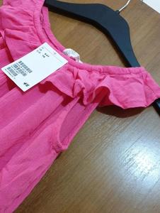 Original de alta calidad de la marca etiquetas niños de volantes de las niñas sin mangas cuello redondo Casual verano traje trajes Bangladesh lotes de Stock - Product Image 4