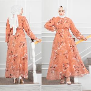 Nouvelle saison femmes vêtements islamiques Abaya caftan tunique Kimono dubaï arabe musulman islamique mode turc qualité robes modestes - Product Image 5