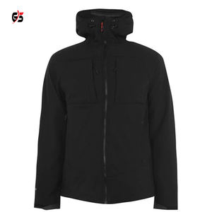 Sweat-shirt à capuche en coton molletonné pour hommes, Logo personnalisé, manches longues, vêtements chauds, à la mode, fermeture éclair, haute qualité, 2020 - Product Image 1