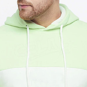 Sudadera con capucha de manga larga para hombre, con logotipo personalizado, de algodón, a la moda, venta al por mayor - Product Image 4