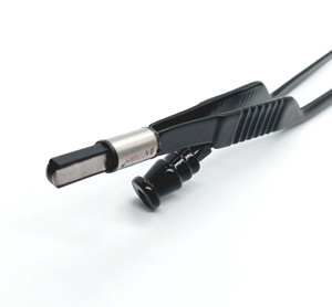 Fabricación directa de fábrica Precio al por mayor Electro Fórceps Antiadherente Bipolar Fórceps Coagulación Bipolar Fórceps Longitud 19cm - Product Image 4