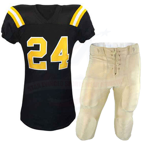 Tenues de football américain pour hommes, respirantes, grandes tailles, personnalisables, chaussures de football 100% polyester - Product Image 6