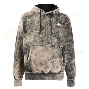 Personnaliser la vente entière de pulls à capuche pour hommes fabriqués en usine nouveau design Acid Wash Street Wears pour hommes - Product Image 1