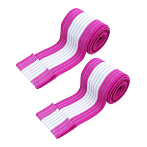 Genouillères élastiques de gymnastique pour hommes, OEM/ODM, Bandage pour levage du poids, sangles de protection, manches, accessoires de Fitness, adapté aux hommes, PK respirant - Product Image 1