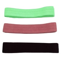 Juego de Bandas de Resistencia de 3 Piezas con Logotipo Personalizado de Alta Calidad, con Tamaños, Colores y Empaque Personalizados