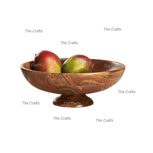 Cuenco de madera de diseño clásico Frutas Verduras Aperitivos Cuenco para servir para restaurante y Hotel Cuenco de frutas - Product Image 5