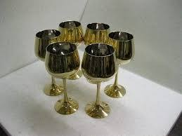 Premium Brass <b>Wine</b> <b>Goblet</b> Handmade Engraved Chalice Vintage Metal Classic Drinking Glass Elegant Barware Wedding Decor Accent - Product Image 4