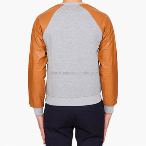 KISSM1 Sweat-shirt à col rond 100% coton brodé personnalisé pour hommes, sweat à capuche tricoté, vêtements d'hiver grande taille - Product Image 3