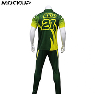 Uniforme de Cricket Personalizado, Conjunto de Camiseta de Cricket Sublimada, Uniforme de Equipo Masculino, Pantalones Blancos, Ropa Deportiva, Fabricante OEM