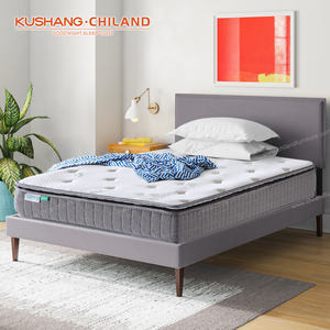 Matelas en mousse à mémoire de forme Chiland en tissu de bambou 160x200 avec surmatelas, fabricant de matelas en mousse à mémoire de forme - Product Image 3