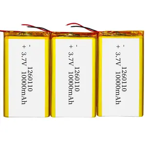 נטענת 5000mAh 8000mAh 10000mAh 3.7v כוח בנק גדול קיבולת lipo li יון ליתיום פולימר סוללה תא חבילה