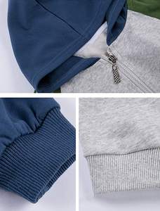 Logotipo personalizado unisex llano deporte al por mayor chándal de dos piezas para niños - Product Image 4