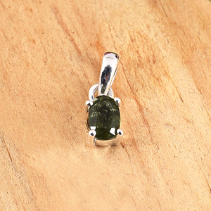 Colgante de moldavita auténtica para mujer, joyería hecha a mano de diseño auténtico, Gema Natural de moldavita certificada - Product Image 5