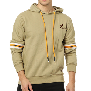 Sweat à capuche sport en polaire épaisse pour homme, haute qualité, mode hiver, imperméable, coupe-vent, personnalisable, uni, en coton/polyester doublé - Product Image 1