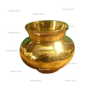 Round Shape Customized Size Brass Water <b>Lota</b> With Premium Quality Water Pot From Best Exporter in India - Product Image 4