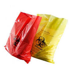 Bolsa de gran capacidad para residuos de riesgo biológico, bolsas de plástico para riesgo biológico, bolsa roja y de riesgo biológico - Product Image 3