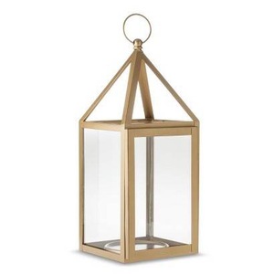 Modern <b>Moroccan</b> Design Metal/Glass <b>Lantern</b> for Indoor/Outdoor Home Decor for Wedding & Christmas Celebrations - Product Image 1