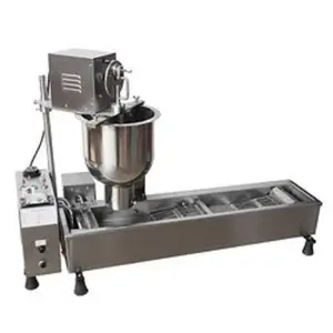Máquina comercial totalmente automática para hacer rosquillas, máquina para hacer aperitivos y alimentos, gran capacidad, 2021