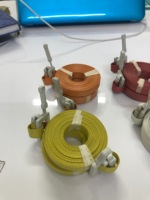 Sangles en polypropylène pré-coupées manuelles de 1/2 pouce x 17 pieds avec boucles en plastique écologiques pour emballage de palettes, petites bobines, fabriquées en Inde