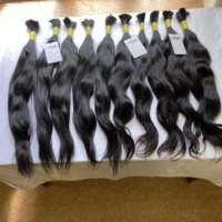 Cheveux brésiliens naturels vierges, boucles, sans perte et emmêlement, cheveux humains bruts sans traitement, couleur naturelle, vente en gros, prix d'usine