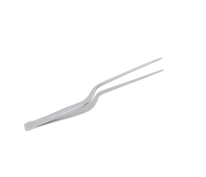 Instrumentos quirúrgicos Taylor, Forceps de vestidor en forma de bayoneta, con extremo desmontable, acero inoxidable de 18,5 cm, grado alemán - Product Image 1