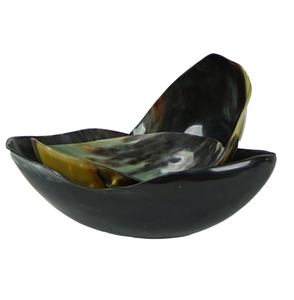 Cuenco de cuerno de búhos Natural, cuencos naturales, ensaladera para casa, hoteles y restaurantes - Product Image 1