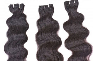 Extensions de cheveux indiens vierges non traités - Ondulations naturelles et ondulations profondes lâches, Remy, doux - Product Image 6