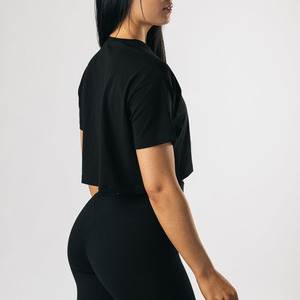 High Quality Wholesale <b>Top</b> Brand Women Crop T-Shirts With Custom Logo - Product Image 3