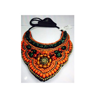 Collier en perles tissé à la main pour femmes, large Version bohème, 3 pièces