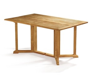 Wood <b>Foldable</b> Outdoor Dining Set <b>Table</b> and Chair Modern <b>Garden</b> Furniture - Product Image 2
