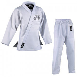 Uniforme de Judo y Jiu Jitsu Brasileño, Blanco, Tejido Simple y Doble, Corte Regular, Unisex - Product Image 1