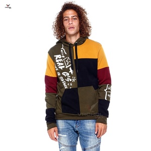 2020 mode hommes planète imprimer sweat à capuche brodé tricoté sweat couleur unie pour automne hiver vêtements pour hommes - Product Image 6