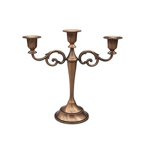 Candelabros de centro de mesa de 5 brazos de diseño único, candelabros de latón de Color dorado de Calidad exclusiva para accesorios de decoración de boda - Product Image 4