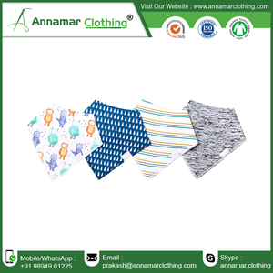 Baberos impermeables personalizables para alimentación de bebé, bandana de algodón orgánico fácilmente lavable, bandana para alimentación de bebé, unisex - Product Image 5