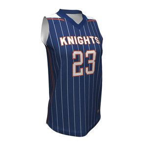 Envío rápido OEM, uniforme de baloncesto personalizado de poliéster para EE. UU., conjunto 100% cosido, camiseta de baloncesto reversible de alta calidad. - Product Image 1