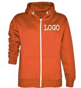 Sweat à capuche élégant 100% en molleton de coton séchage rapide impression par sublimation personnalisée Design tricoté long uni grande taille hiver anti-rétrécissement - Product Image 2