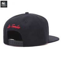 Casquettes avec Logo 3D personnalisé, chapeaux de baseball, couleur noire, à la mode