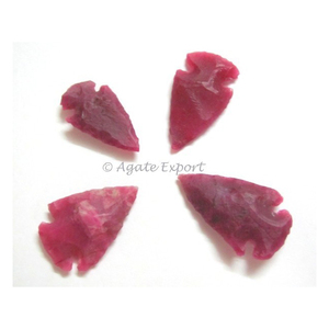 ทับทิมย้อมสีลูกศรเล็กๆ | Arrowheads ขายธรรมชาติ - Product Image 2