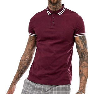 Nouvelle Tendance prime Qualité dernière OEM logo Personnalisé 100% Coton Anti-Rétractable Golf Sport Polo 180gsm Hommes Polo T Chemises - Product Image 1