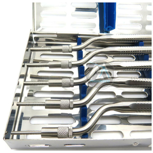 5 Sinus Osteotomes Set Straight Implant Dental Instruments Elevators With Cass - Product Image 2