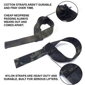 Gym <b>Wrist</b> Straps Custom Weightlifting <b>Wrist</b> Straps <b>Wrist</b> <b>Band</b> For Fitness - Product Image 2