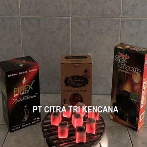 BEST QUALITY INDONESIA COCONUT SHELL CHARCOAL LUMP FOR SHISHA , HOOKAH , BBQ BRIQUETTES NARGILE BEST SELLER IN Russeifa JORDAN - Product Image 2