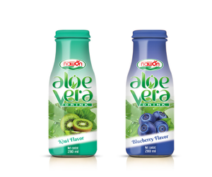 เพื่อสุขภาพ OEM ว่านหางจระเข้เครื่องดื่ม ISO ผู้ผลิต280มิลลิลิตรขวดแก้วราคาขายส่ง OEM - Product Image 4