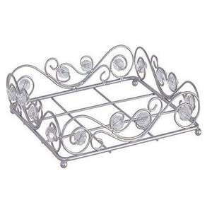 Porte-serviettes en métal blanc pour restaurant, accessoires de table, porte-mouchoirs à prix abordable - Product Image 3